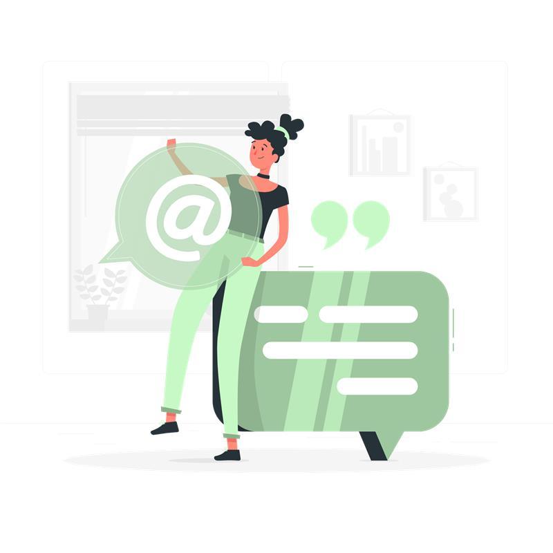 Contact illustration